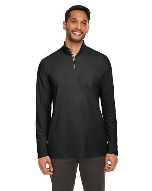 Core 365 Men's Fusion ChromaSoft™ Pique Quarter-Zip Pullover - CE405
