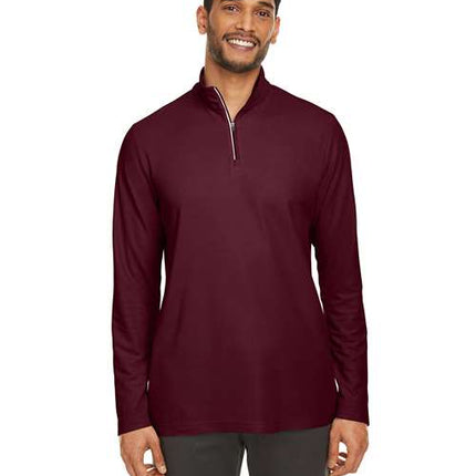 Core 365 Men's Fusion ChromaSoft™ Pique Quarter-Zip Pullover - CE405