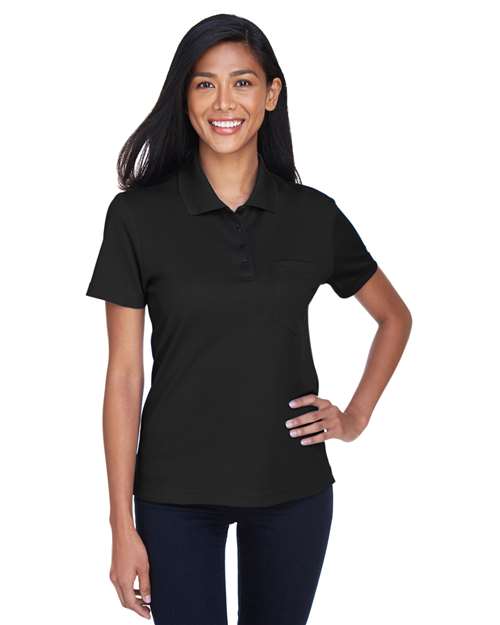 Core 365 Women's Origin Performance Piqué Polo with Pocket - 78181