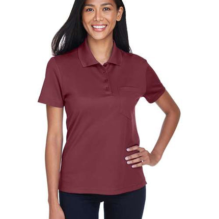 Core 365 Women's Origin Performance Piqué Polo with Pocket - 78181