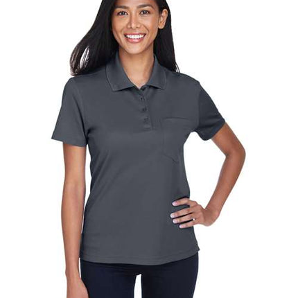 Core 365 Women's Origin Performance Piqué Polo with Pocket - 78181