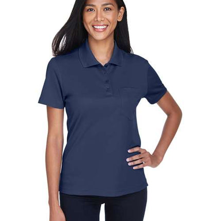 Core 365 Women's Origin Performance Piqué Polo with Pocket - 78181