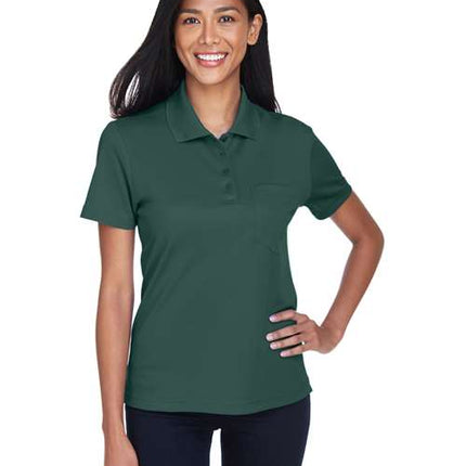 Core 365 Women's Origin Performance Piqué Polo with Pocket - 78181