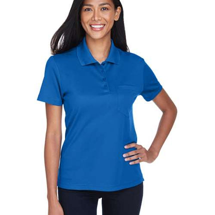 Core 365 Women's Origin Performance Piqué Polo with Pocket - 78181