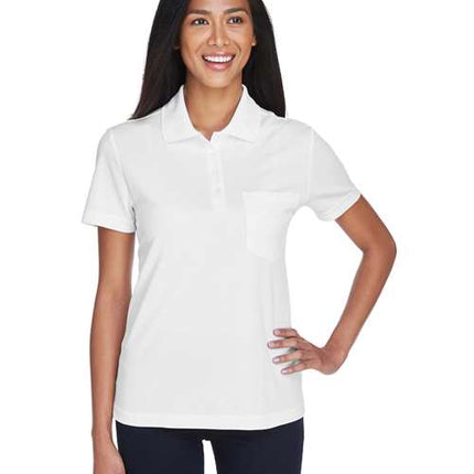 Core 365 Women's Origin Performance Piqué Polo with Pocket - 78181