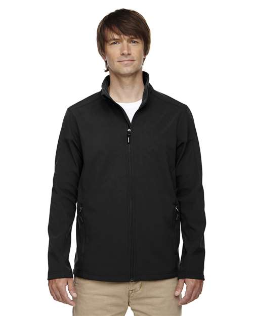 Core 365 Men's Tall Cruise Two-Layer Fleece Bonded Soft Shell Jacket - 88184T