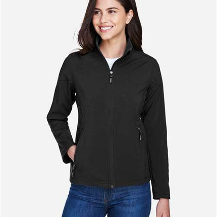 Core 365 Women's Cruise Two-Layer Fleece Bonded Soft Shell Jacket - 78184