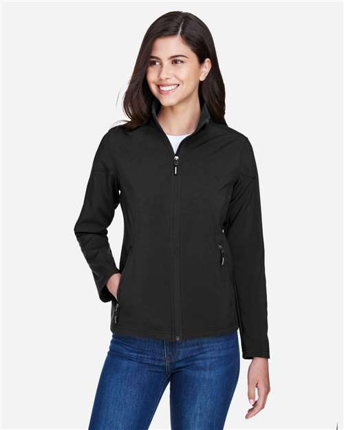 Core 365 Women's Cruise Two-Layer Fleece Bonded Soft Shell Jacket - 78184