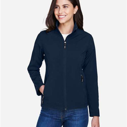 Core 365 Women's Cruise Two-Layer Fleece Bonded Soft Shell Jacket - 78184