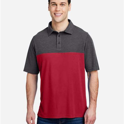Core 365 Men's Fusion ChromaSoft™ Colorblock Polo - CE112C