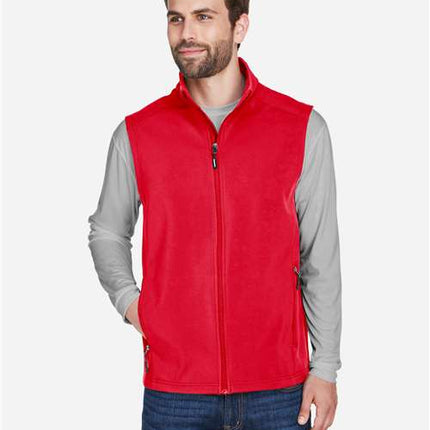 Core 365 Men's Cruise Two-Layer Fleece Bonded Soft Shell Vest - CE701