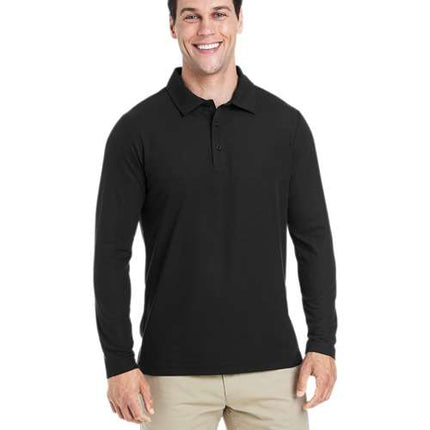 Core 365 Men's Fusion ChromaSoft™ Long Sleeve Pique Polo - CE112L