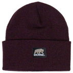 Maroon/ Black / One Size
