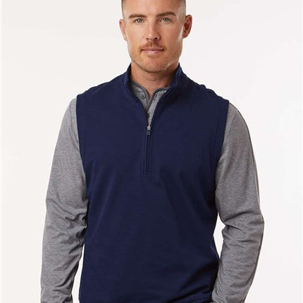 Adidas Men's Club Quarter-Zip Vest - A599
