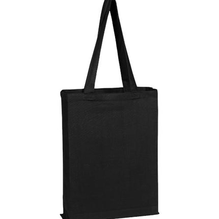 Q-Tees Canvas Gusset Promotional Tote - Q800GS