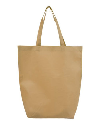 Q-Tees Non-Woven Gusset Bottom Tote - Q1251