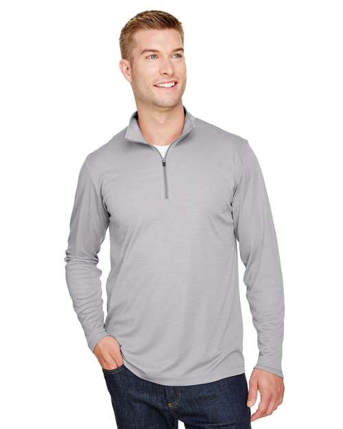 Team 365 Men's Zone Sonic Heather Performance Quarter-Zip Pullover - TT31H