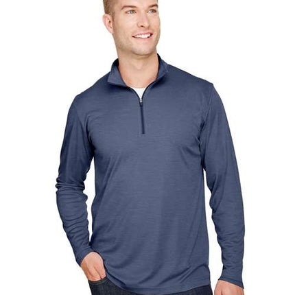 Team 365 Men's Zone Sonic Heather Performance Quarter-Zip Pullover - TT31H