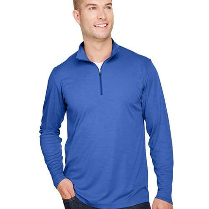 Team 365 Men's Zone Sonic Heather Performance Quarter-Zip Pullover - TT31H