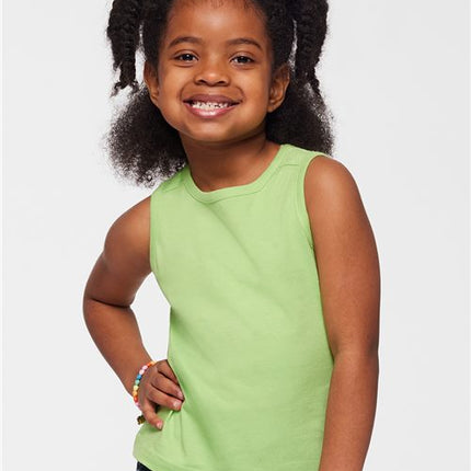 Rabbit Skins Toddler Fine Jersey Tank - 3323