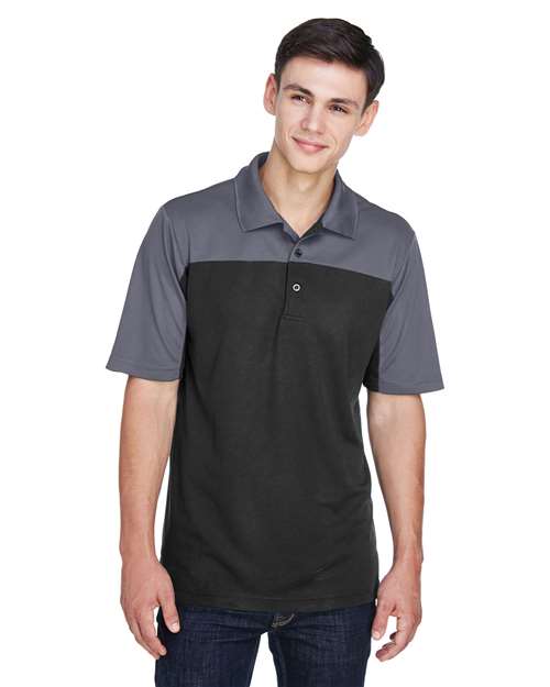 Core 365 Men's Balance Colorblock Performance Piqué Polo - CE101