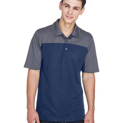 Core 365 Men's Balance Colorblock Performance Piqué Polo - CE101