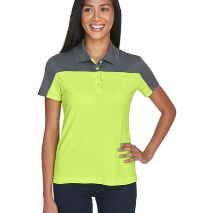 Core 365 Women's Balance Colorblock Performance Piqué Polo - CE101W