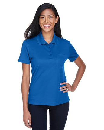Core 365 Women's Origin Performance Piqué Polo with Pocket - 78181