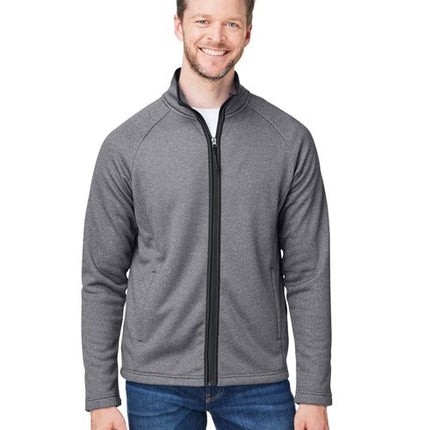 Core 365 Men's Venture Heathered Stripe Full-Zip - CE72
