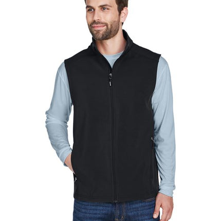 Core 365 Men's Cruise Two-Layer Fleece Bonded Soft Shell Vest - CE701