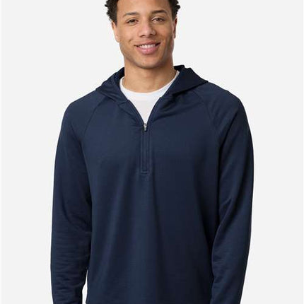 Team 365 Men's Qualify Quarter-Zip Hooded Pullover - TT200