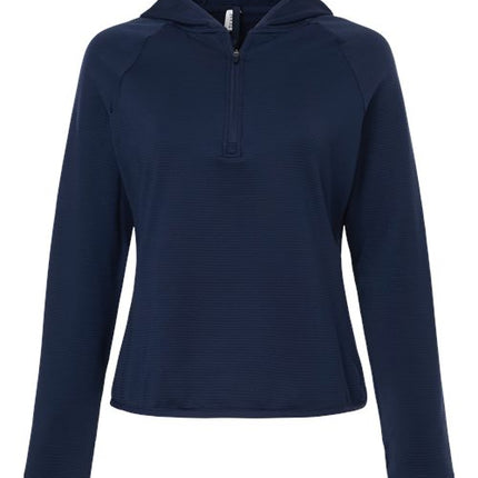 Team 365 Women's Qualify Quarter-Zip Hooded Pullover  - TT200W