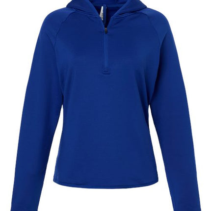 Team 365 Women's Qualify Quarter-Zip Hooded Pullover  - TT200W