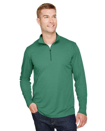 Team 365 Men's Zone Sonic Heather Performance Quarter-Zip Pullover - TT31H