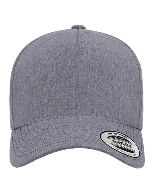 YP Classics Five-Panel Snapback with Perforated Cap - 5389AP