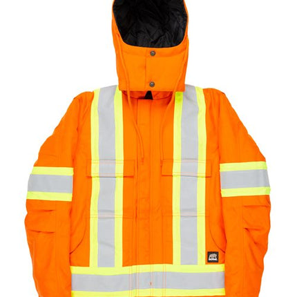 Safety Striped Arctic Insulated Chore Coat