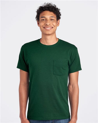 Jerzees Unisex Dri-Power® 50/50 Pocket T-Shirt - 29MPR