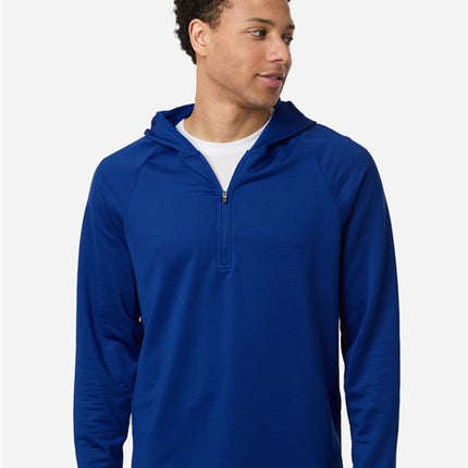 Team 365 Men's Qualify Quarter-Zip Hooded Pullover - TT200
