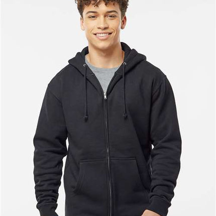 Independent Trading Co Unisex Heavyweight Full-Zip Hooded Sweatshirt - IND4000Z