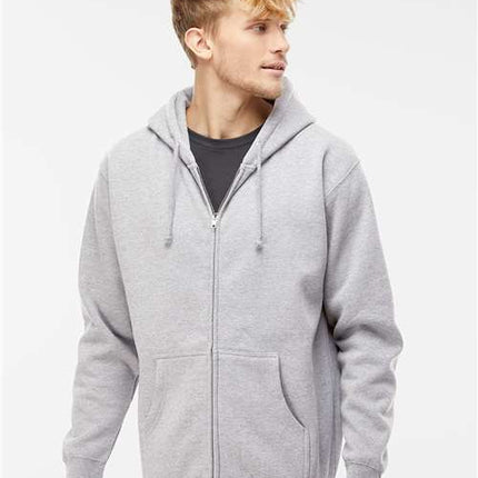 Independent Trading Co Unisex Heavyweight Full-Zip Hooded Sweatshirt - IND4000Z
