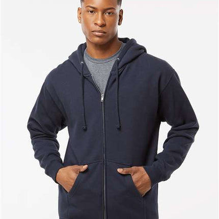 Independent Trading Co Unisex Heavyweight Full-Zip Hooded Sweatshirt - IND4000Z