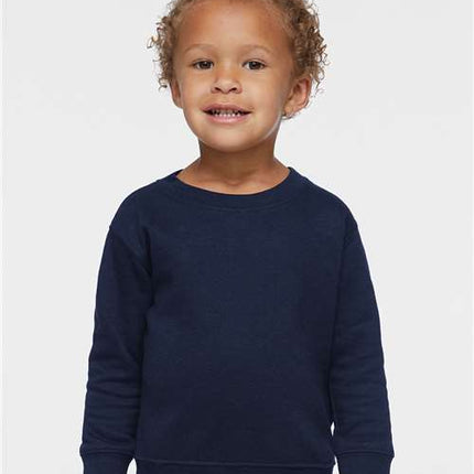 Rabbit Skins Toddler Fleece Crewneck Sweatshirt - 3317