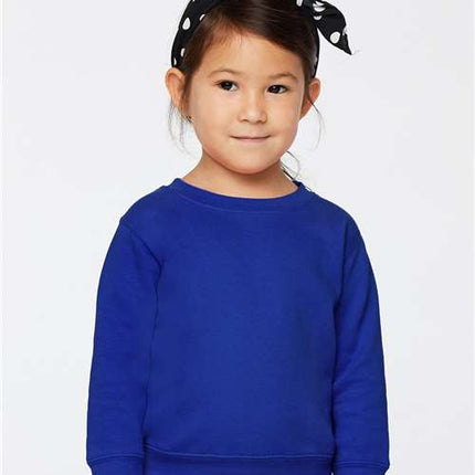 Rabbit Skins Toddler Fleece Crewneck Sweatshirt - 3317
