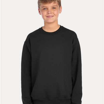 Jerzee Youth NuBlend® Crewneck Sweatshirt - 562BR