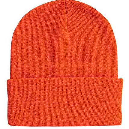 Sportsman 12" Solid Cuffed Beanie - SP12
