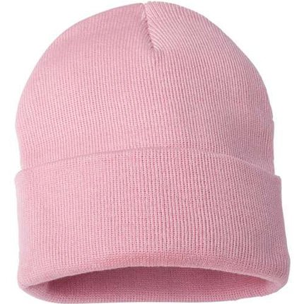 Sportsman 12" Solid Cuffed Beanie - SP12