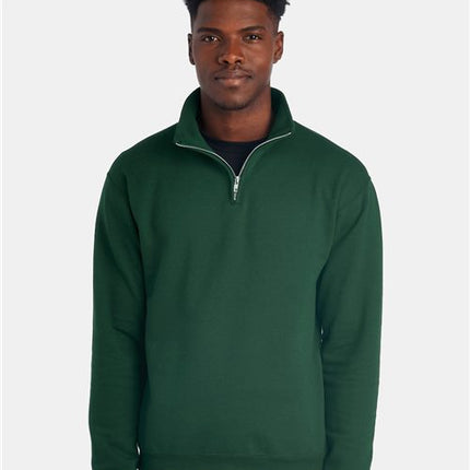 Jerzees Unisex Nublend® Cadet Collar Quarter-Zip Sweatshirt - 995MR