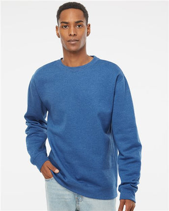 Independent Trading Co Unisex Midweight Crewneck Sweatshirt - SS3000