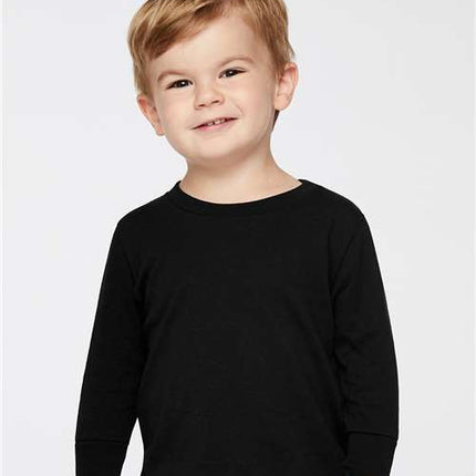 Rabbit Skins Toddler Cotton Jersey Long Sleeve Tee - 3311