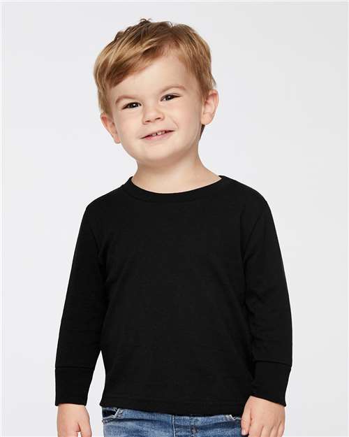 Rabbit Skins Toddler Cotton Jersey Long Sleeve Tee - 3311